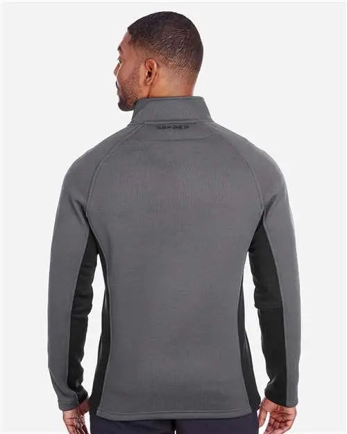 Spyder S16561 Constant Half-zip Sweater - Polar Black