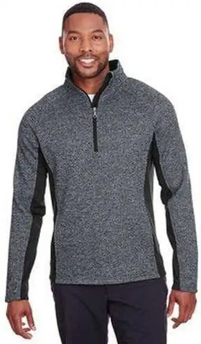 Spyder S16561 Men’s Constant Half-zip Sweater - Black Heather
