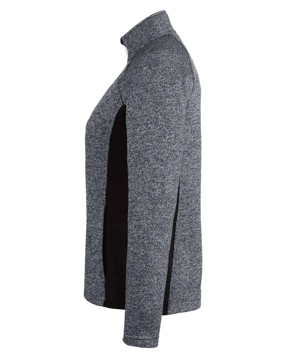 Spyder S16562 Women’s Constant Half-zip Sweater - Black Heather