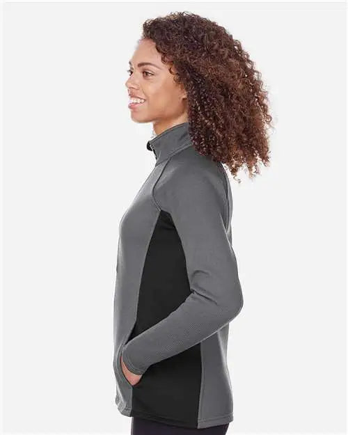 Spyder S16562 Women’s Constant Half-zip Sweater - Polar Black