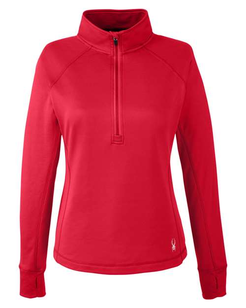 Spyder S16798 Women’s Freestyle Half-zip Pullover - Red