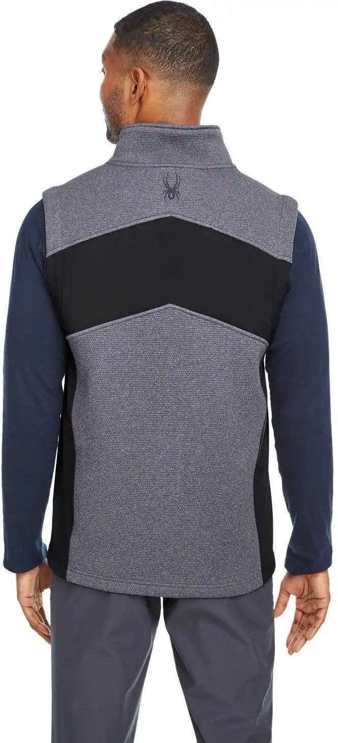 Spyder S17274 Men’s Pursuit Vest - Frontier Heather Black