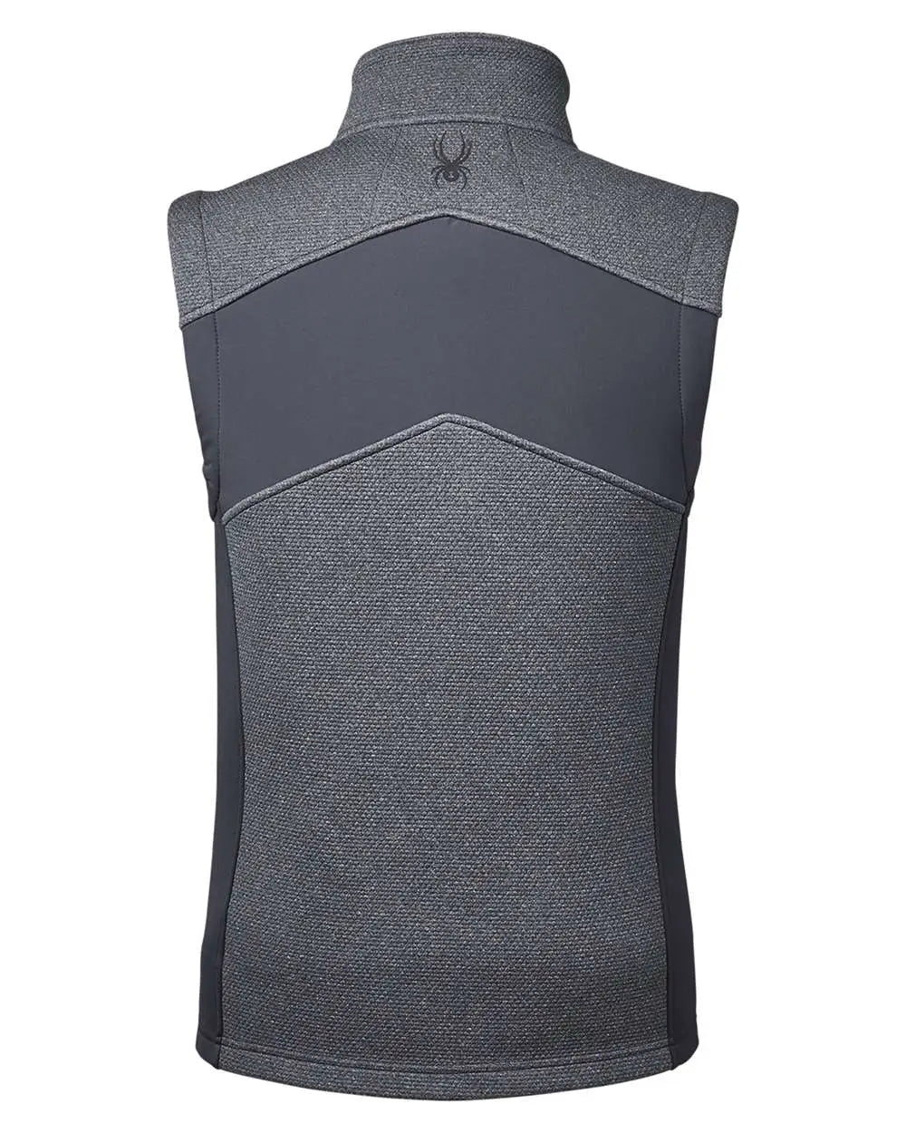 Spyder S17274 Pursuit Vest - Black Heather Polar - Dark Gray / s