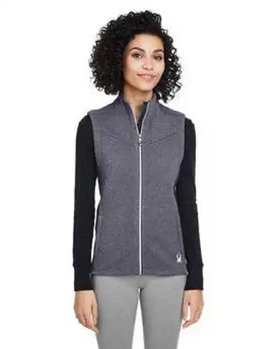Spyder S17275 Ladies’ Pursuit Vest - Frontier Heather Black