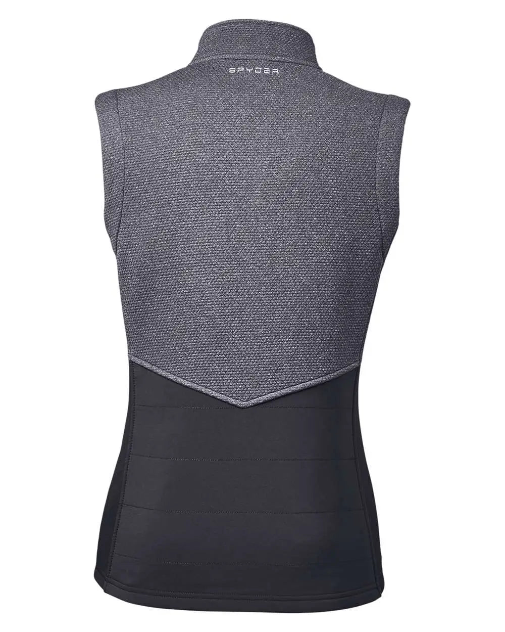 Spyder S17275 Women’s Pursuit Vest - Frontier Heather Black - Dark Gray / Xs