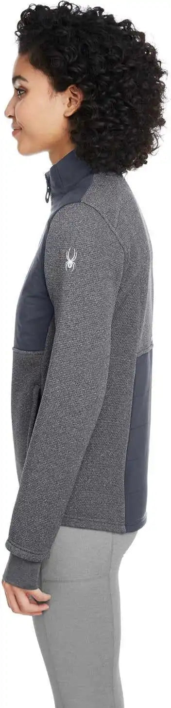 Spyder S17299 Ladies’ Pursuit Jacket - Black Heather Pol