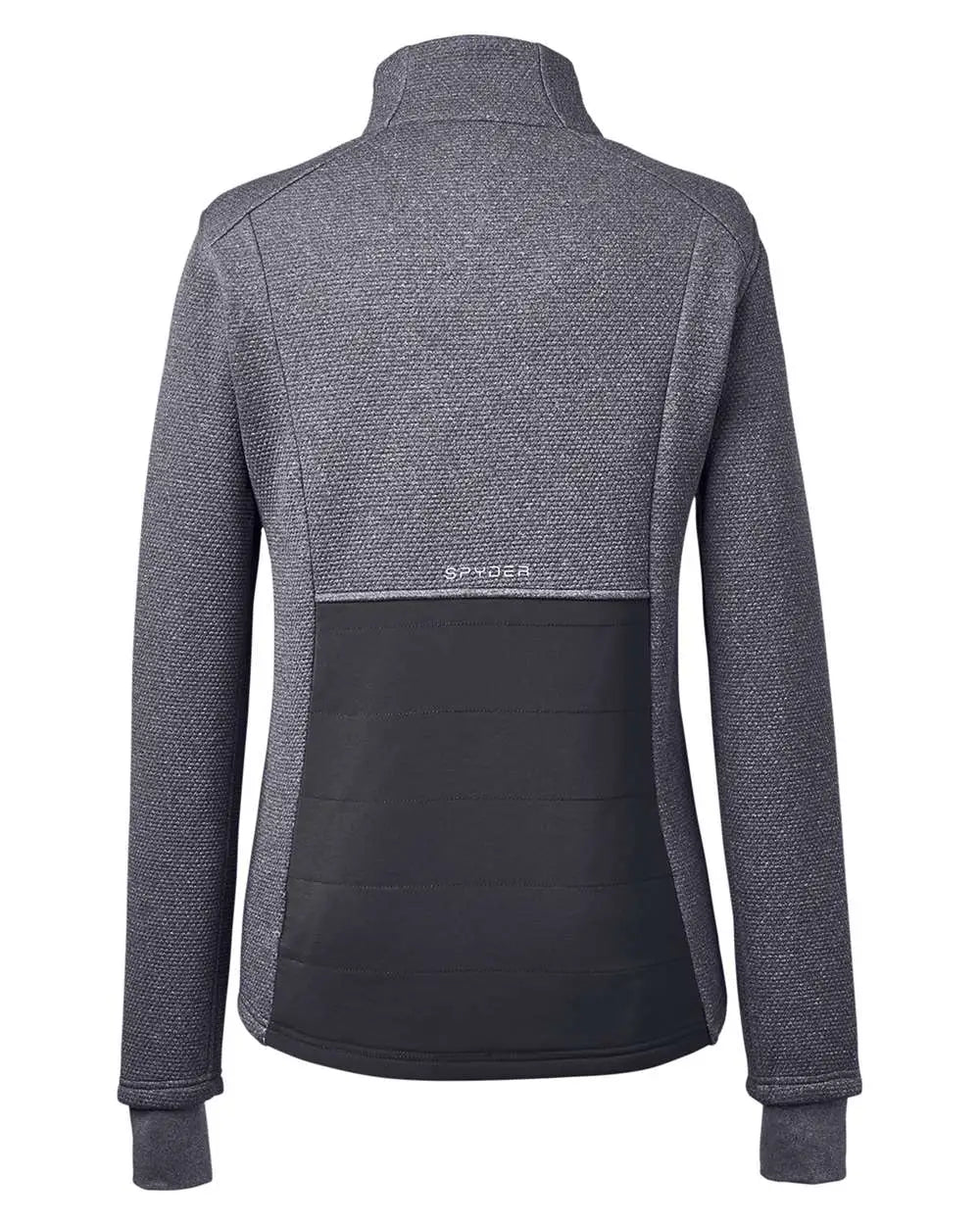 Spyder S17299 Women’s Pursuit Jacket - Frontier Heather Black - Dark Gray / Xs