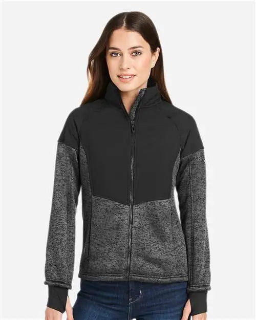 Spyder S17741 Women’s Passage Sweater Jacket - Polar Black