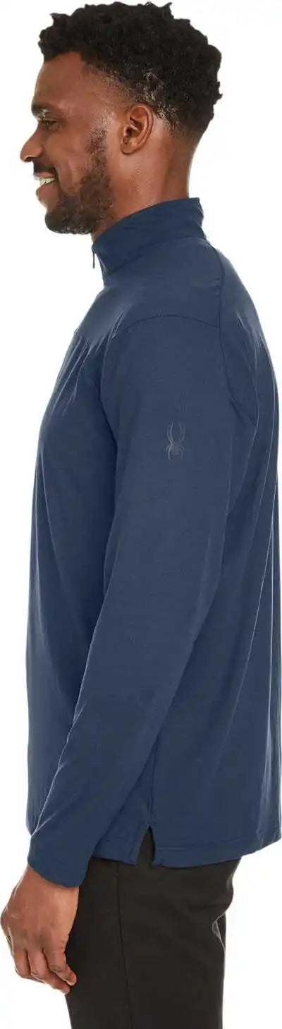 Spyder S17916 Men’s Spyre Quarter-zip - Frontier Frost
