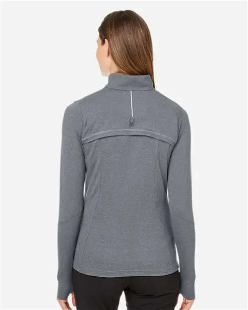 Spyder S17917 Women’s Spyre Quarter-zip Pullover - Polar Frost