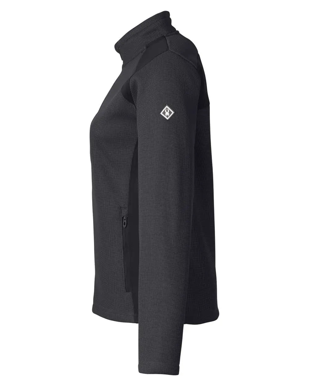 Spyder S17937 Women’s Constant Canyon Full-zip Sweatshirt - Black