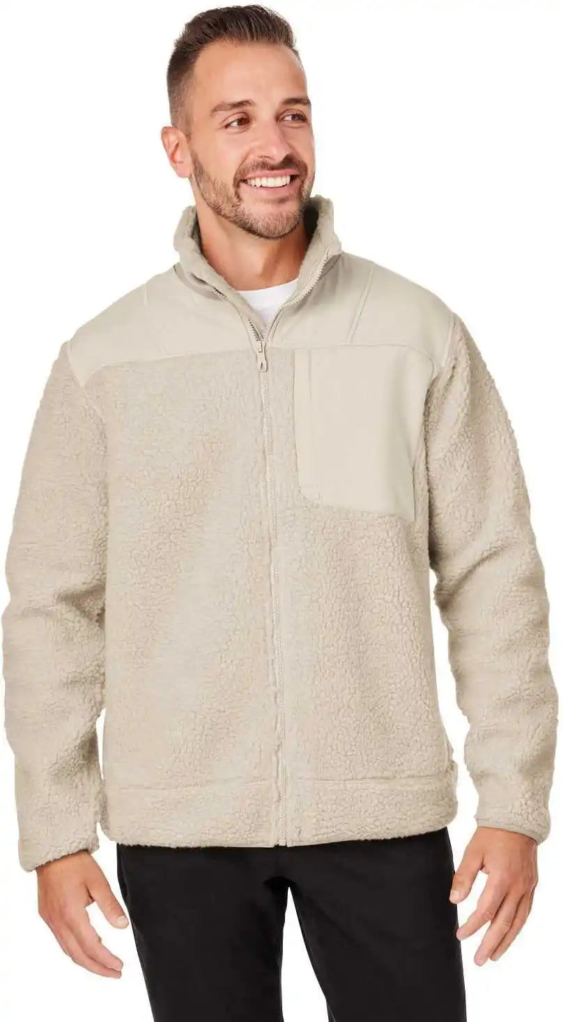 Spyder S17940 Unisex Venture Sherpa Jacket - Natural