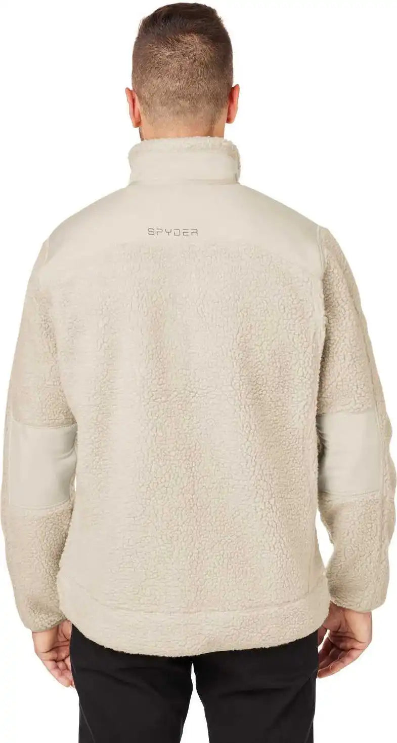 Spyder S17940 Unisex Venture Sherpa Jacket - Natural