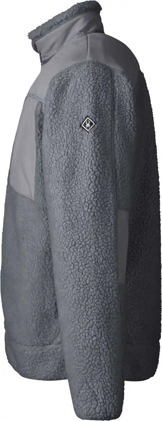 Spyder S17940 Unisex Venture Sherpa Jacket - Polar