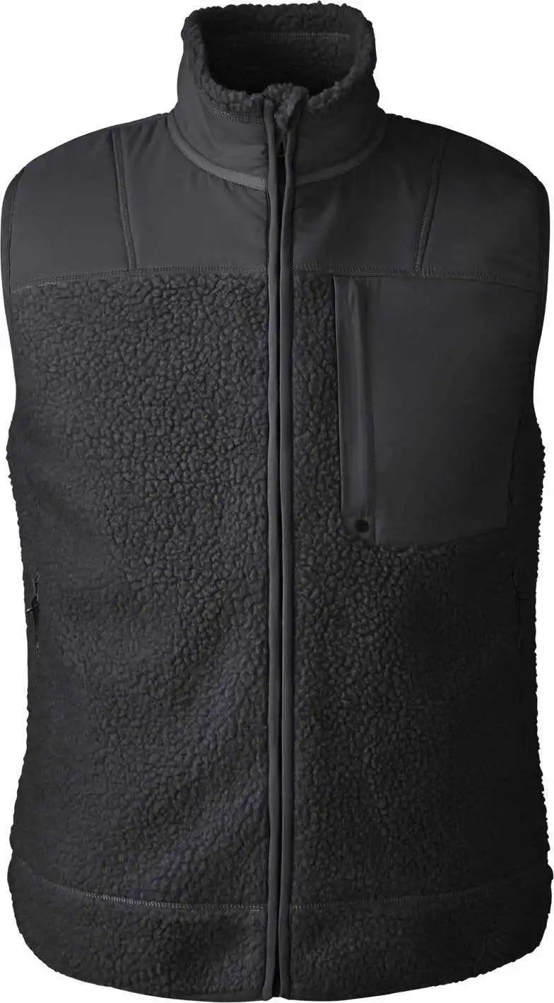 Spyder S17965 Unisex Venture Sherpa Vest - Black