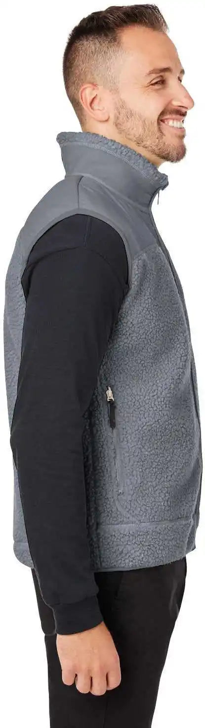 Spyder S17965 Unisex Venture Sherpa Vest - Polar