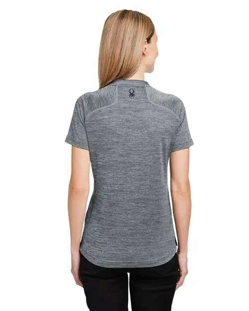 Spyder S17980 Women’s Mission Blade Collar Polo - Polar Jasper