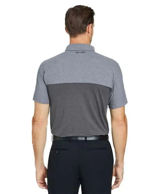 Spyder S18023 Spyre Flex Colorblock Polo - Polar Frost Black
