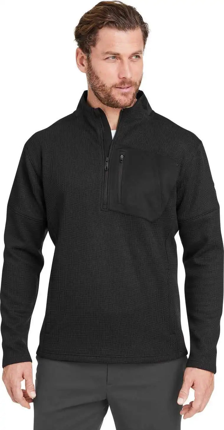 Spyder S18068 Men’s Constant Canyon Quarter-zip - Black