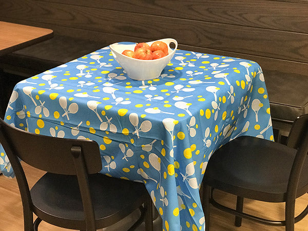 Square Tennis Tablecloth (52’’ x 52’’) - Os