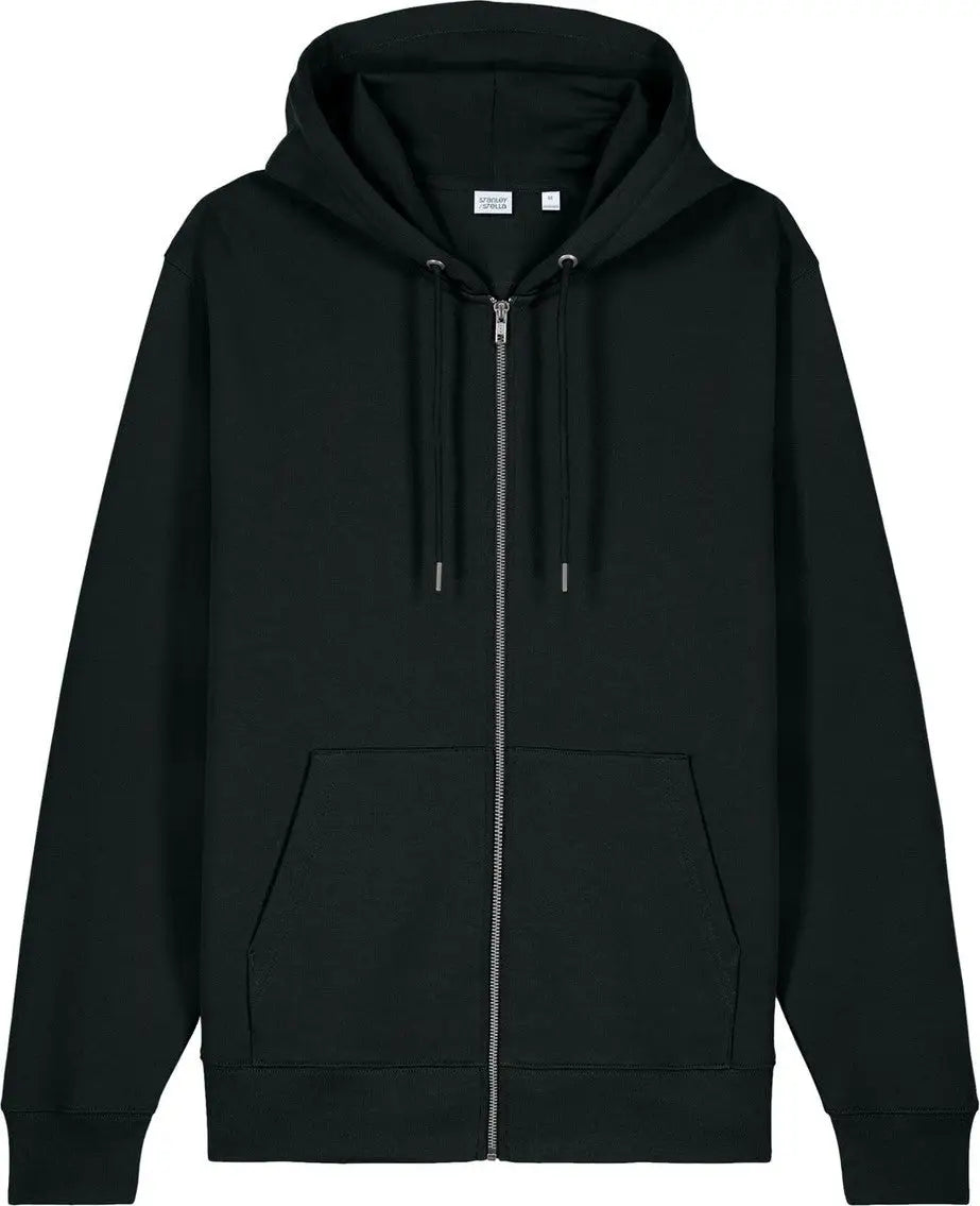 Stanley/stella Sxu005 Unisex Cultivator 2.0 Full-zip Hooded Sweatshirt - Black