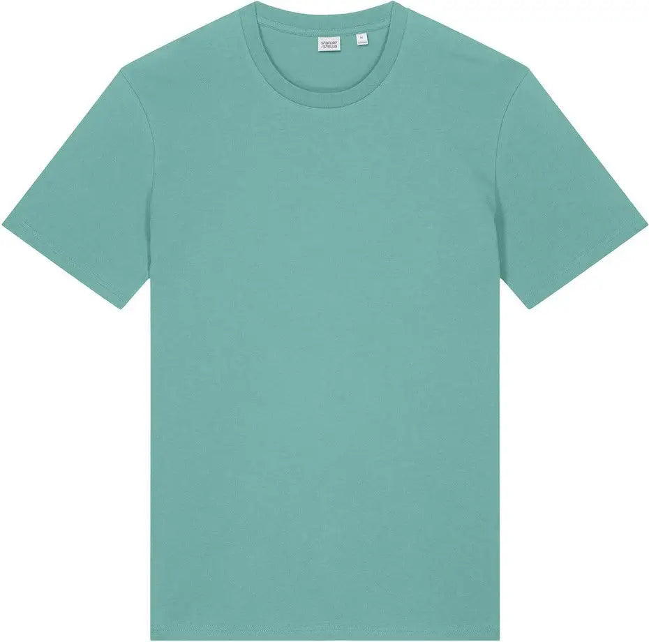 Stanley/stella Sxu007 Unisex Crafter Tee - Teal Monstera