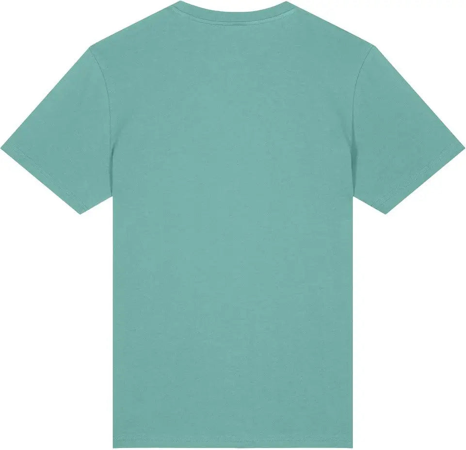 Stanley/stella Sxu007 Unisex Crafter Tee - Teal Monstera