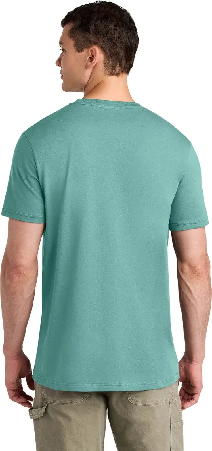 Stanley/stella Sxu007 Unisex Crafter Tee - Teal Monstera