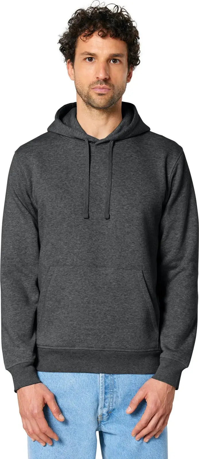 Stanley/stella Sxu009 Unisex Drummer 2.0 Hooded Sweatshirt - Dark Heather Gray - Adult Xs