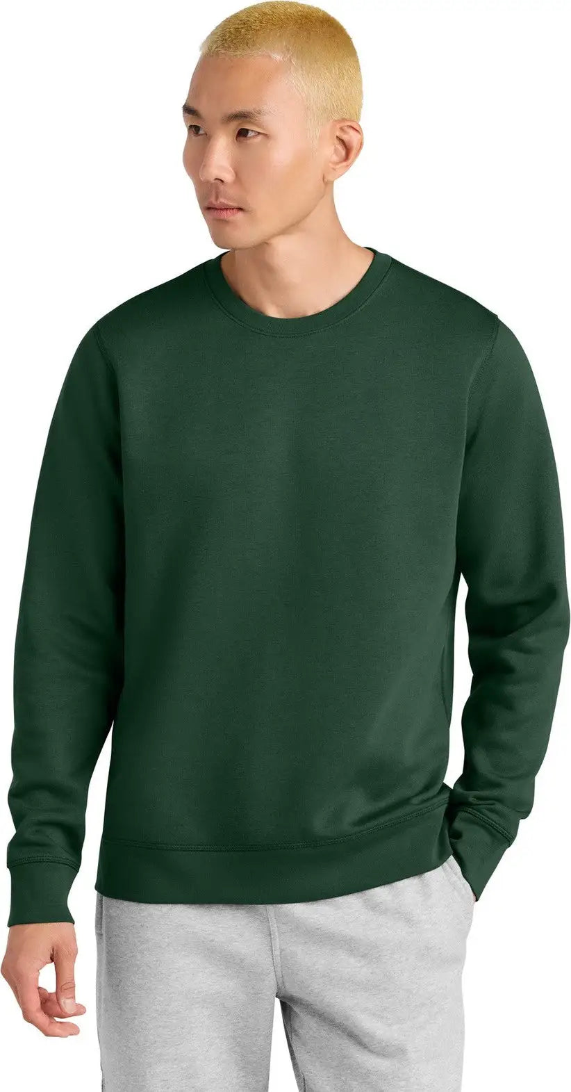 Stanley/stella Sxu010 Unisex Roller Crewneck Sweatshirt - Bottle Green - Adult Xs