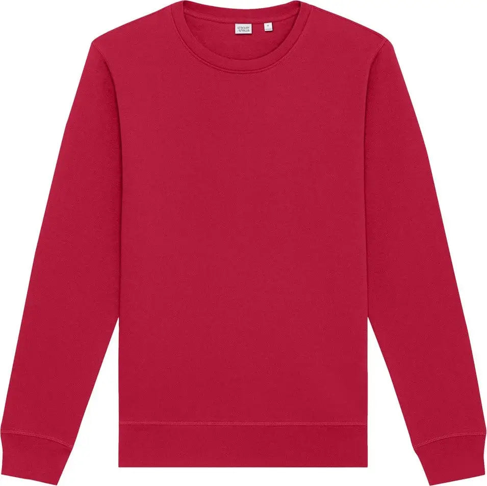 Stanley/stella Sxu010 Unisex Roller Crewneck Sweatshirt - Red