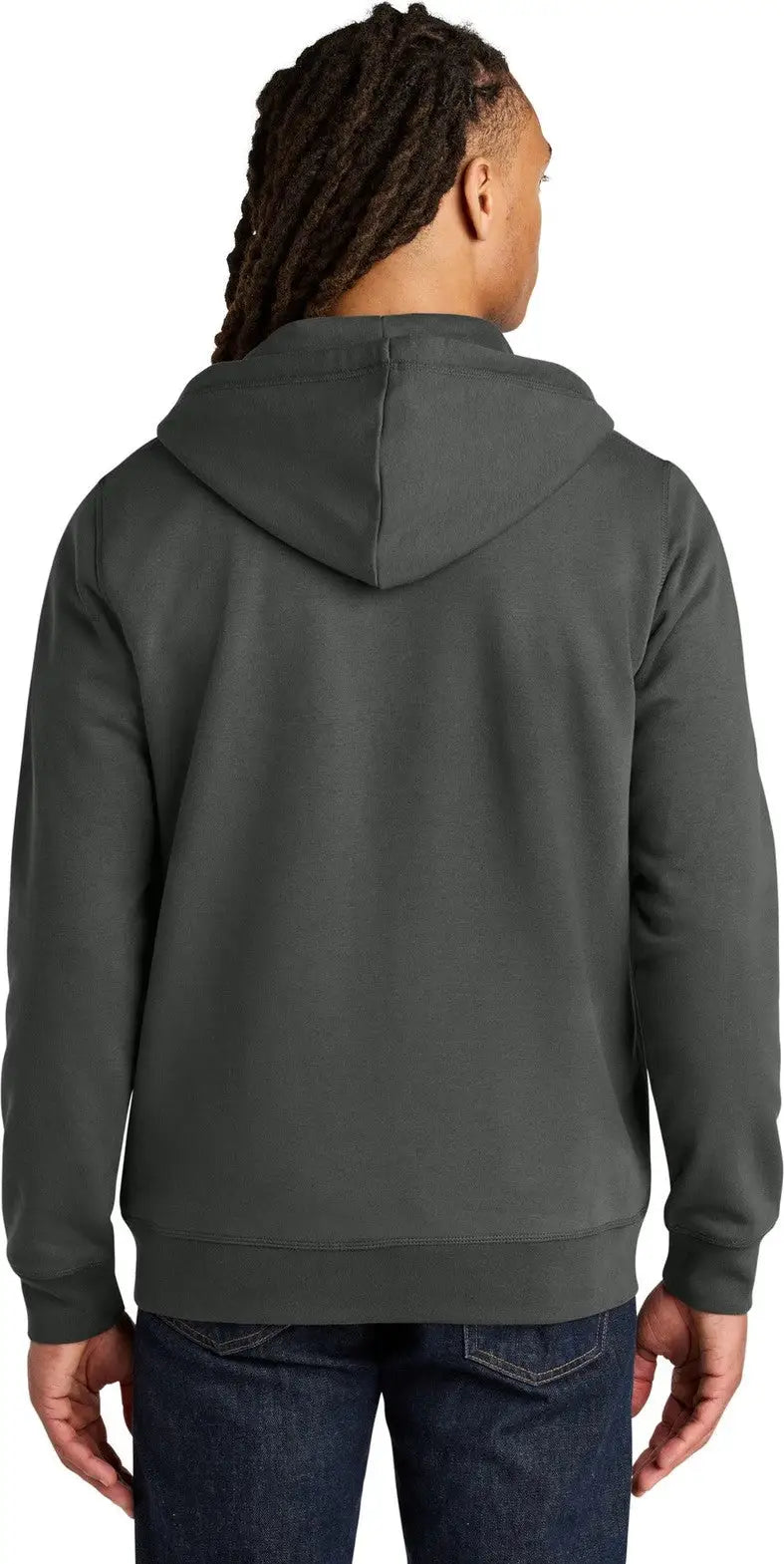 Stanley/stella Sxu011 Unisex Mixer Full-zip Hooded Sweatshirt - Anthracite