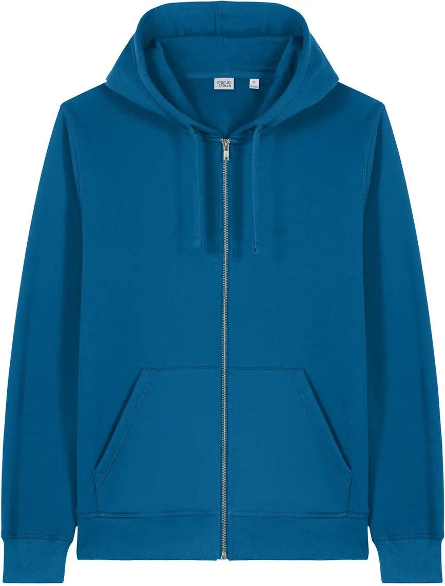 Stanley/stella Sxu011 Unisex Mixer Full-zip Hooded Sweatshirt - Royal Blue