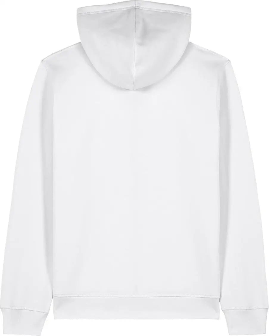 Stanley/stella Sxu011 Unisex Mixer Full-zip Hooded Sweatshirt - White - Adult Xs