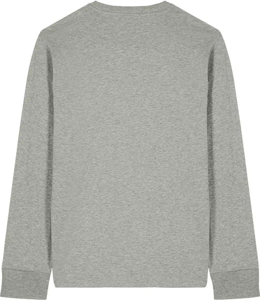 Stanley/stella Sxu022 Unisex Creator 2.0 Long Sleeve Tee - Heather Gray