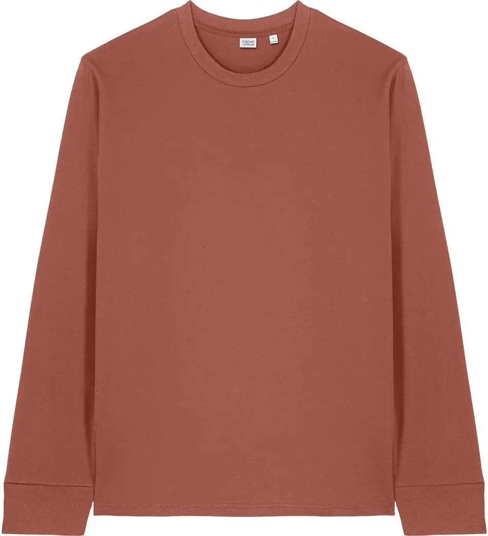 Stanley/stella Sxu022 Unisex Creator 2.0 Long Sleeve Tee - Heritage Brown
