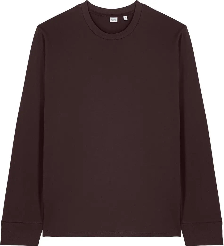 Stanley/stella Sxu022 Unisex Creator 2.0 Long Sleeve Tee - Red Brown