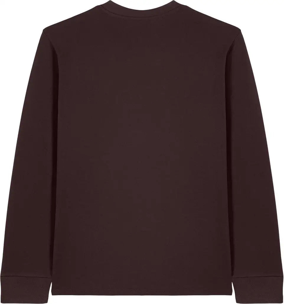 Stanley/stella Sxu022 Unisex Creator 2.0 Long Sleeve Tee - Red Brown