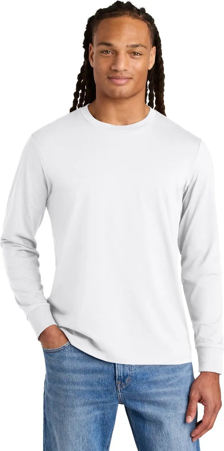 Stanley/stella Sxu022 Unisex Creator 2.0 Long Sleeve Tee - White - Adult Xs