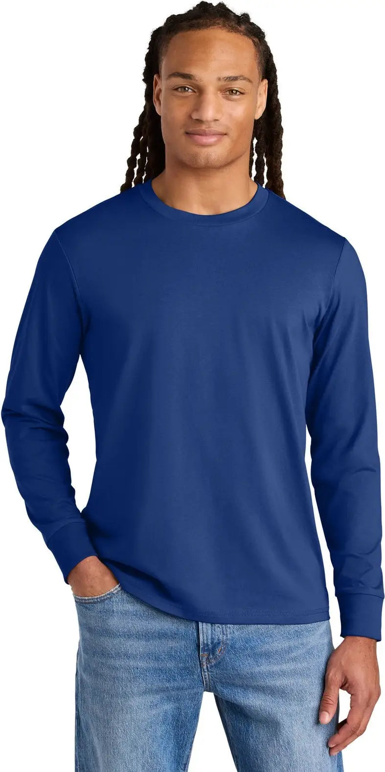 Stanley/stella Sxu022 Unisex Creator 2.0 Long Sleeve Tee - Worker Blue - Adult Xs