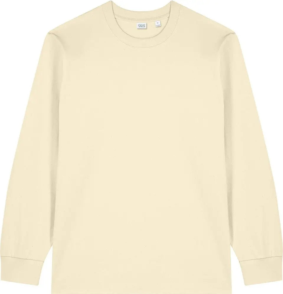 Stanley/stella Sxu023 Unisex Freestyler Heavyweight Long Sleeve Tee - Natural Raw