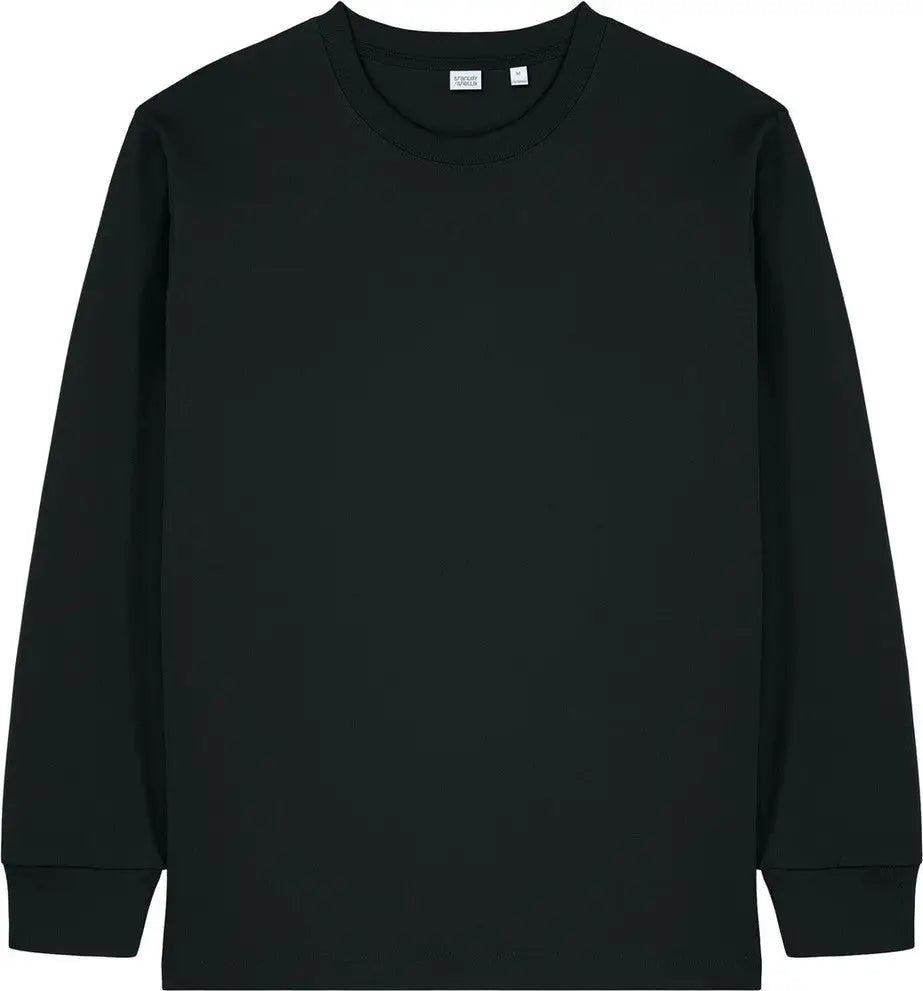 Stanley/stella Sxu023 Unisex Freestyler Heavyweight Long Sleeve Tee - Black