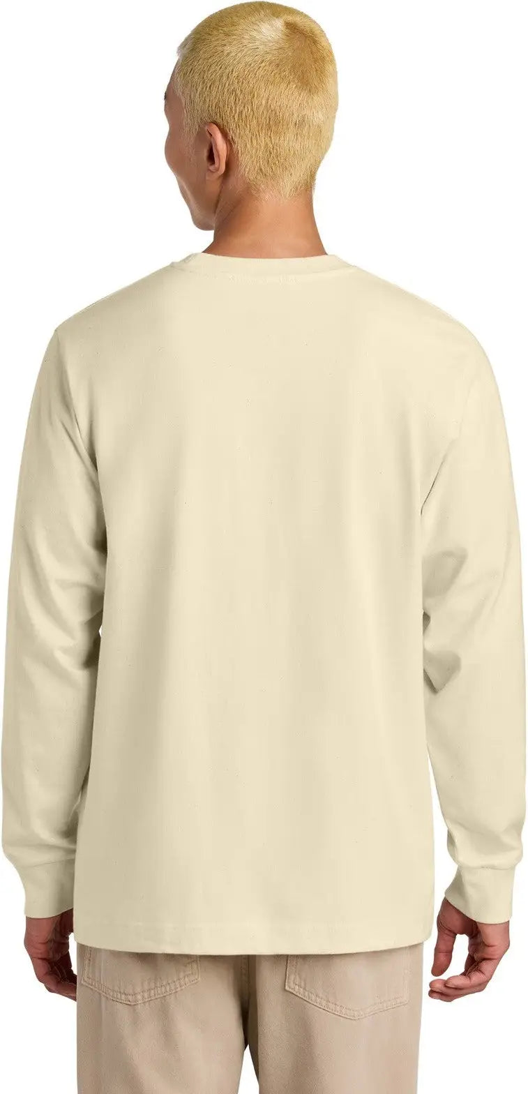 Stanley/stella Sxu023 Unisex Freestyler Heavyweight Long Sleeve Tee - Natural Raw