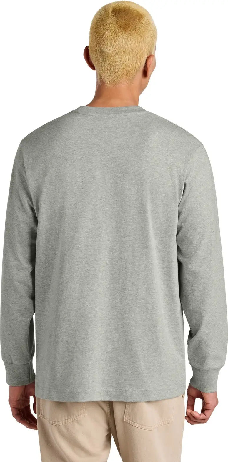 Stanley/stella Sxu023 Unisex Freestyler Heavyweight Long Sleeve Tee - Heather Gray