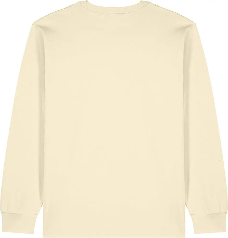 Stanley/stella Sxu023 Unisex Freestyler Heavyweight Long Sleeve Tee - Natural Raw