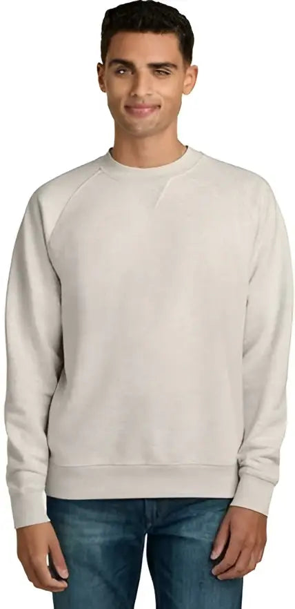 Stanley/stella Sxu026 Unisex Knoxer Crewneck Sweatshirt - Black - Adult Xs