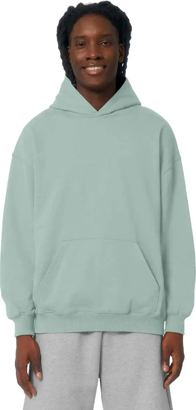 Stanley/stella Sxu028 Unisex Cooper Dry Hooded Sweatshirt - Aloe