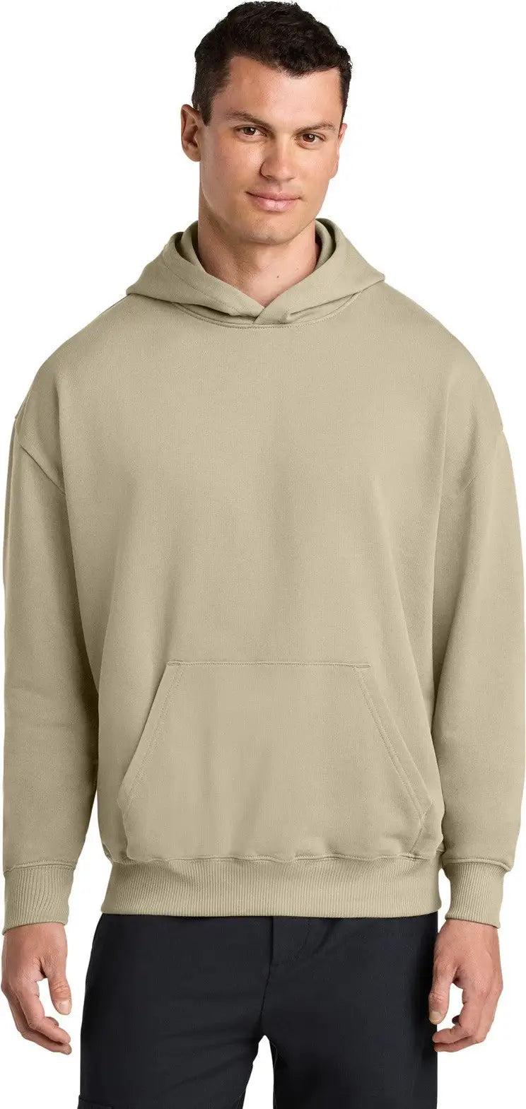 Stanley/stella Sxu028 Unisex Cooper Dry Hooded Sweatshirt - Desert Dust - Adult Xs