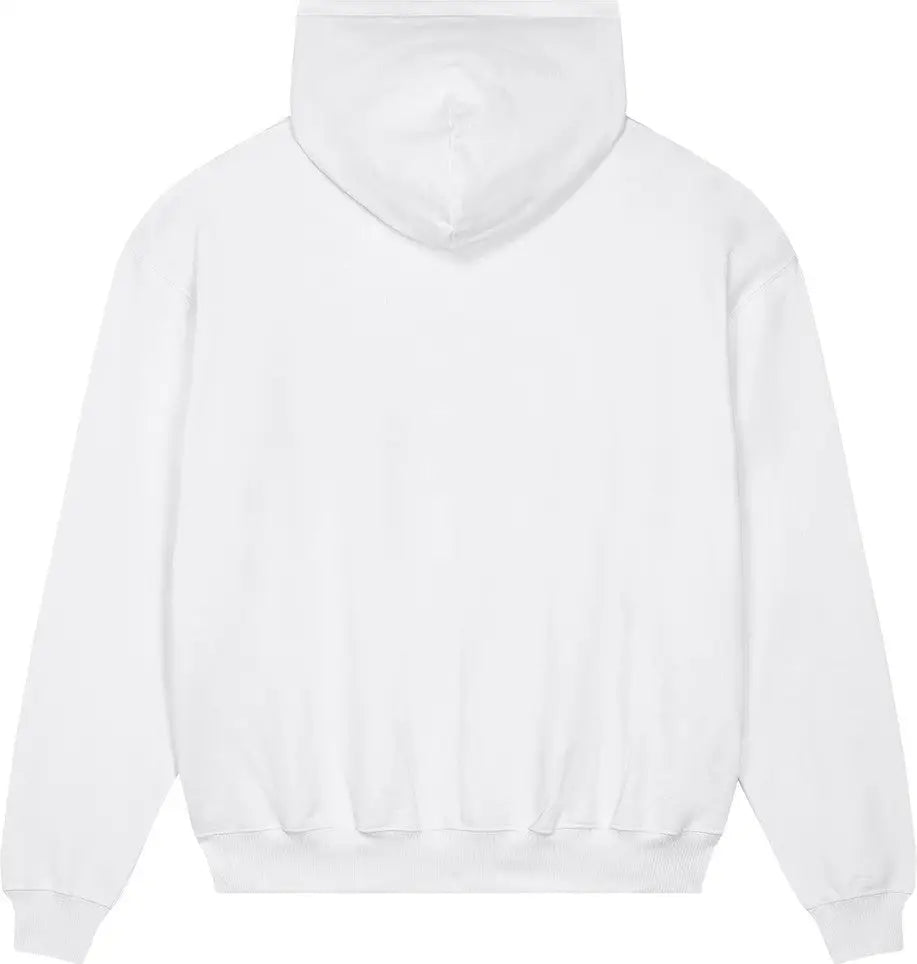 Stanley/stella Sxu028 Unisex Cooper Dry Hooded Sweatshirt - White - Adult Xs