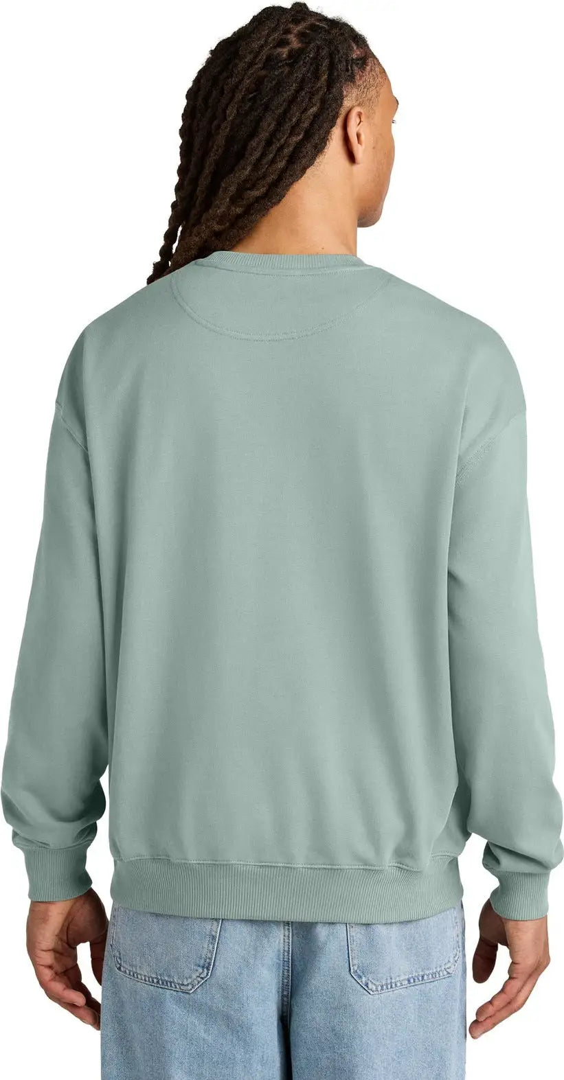 Stanley/stella Sxu029 Unisex Ledger Dry Crewneck Sweatshirt - Aloe